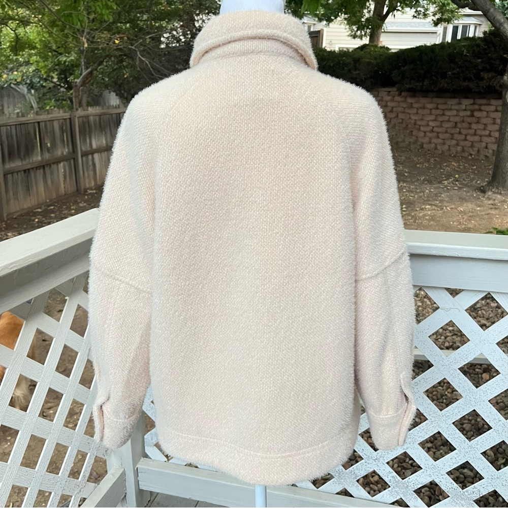Anthropologie GREYLIN Jacket Shacket‎ Oversized Button Down Jacket Pockets Small - Picture 5 of 15